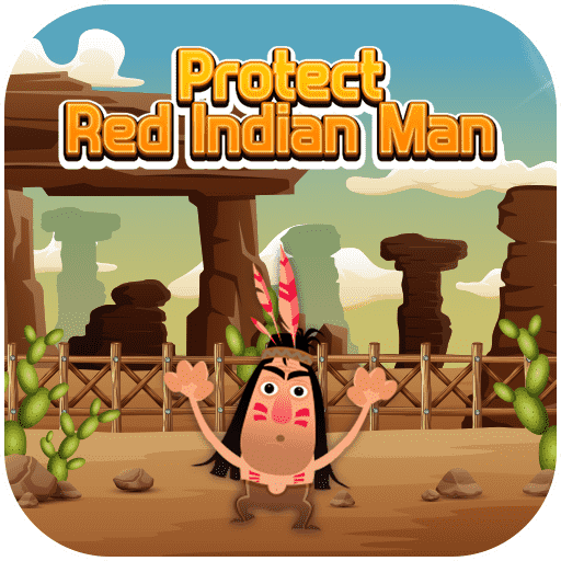 Icon for Protect Red Indian Man